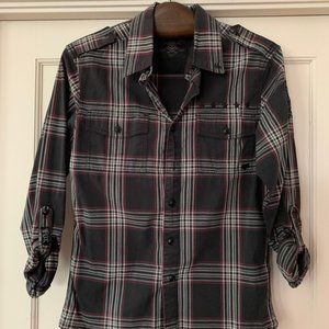 Fox men button down shirt, size S